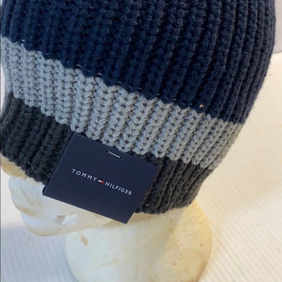 Tommy Hilfiger slouchy patriot hat toboggan NWT - Picture 2 of 5